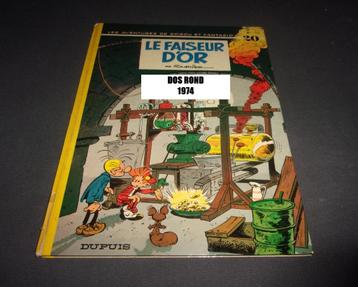 bd le faiseur d'or spirou 20 1974 dos rond, Enlèvement