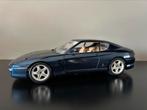 Ferrari 456GT 1992 blauw, Ophalen of Verzenden, Gebruikt, Burago