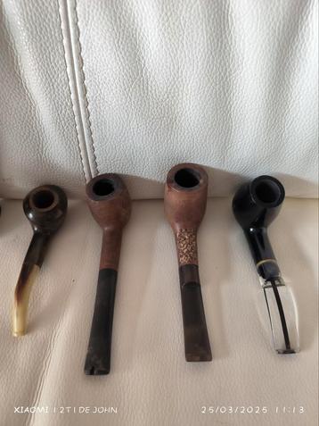 6 pijpen.  beschikbaar voor biedingen