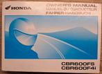 Manuel d'utilisation d'origine de la Honda CBR600F4i/FS, Envoi, Honda