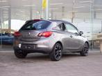 Opel Corsa BLACK EDITION 1.4 TURBO 100PK *GPS*SENSOREN*, Auto's, Te koop, Zilver of Grijs, Berline, Benzine