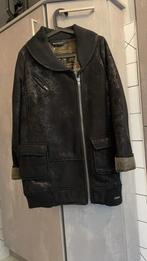 DESIGUAL COAT glanzend bruin bont aan de binnenkant M, Kleding | Dames, Desigual, Ophalen of Verzenden, Zo goed als nieuw, Bruin