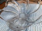 Retro glazen fruitschaal., Antiquités & Art, Antiquités | Plateaux, Enlèvement