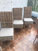 Rotan stoelen - set 4 stuks - Maison de Monde - setprijs, Huis en Inrichting, Stoelen, Ophalen of Verzenden