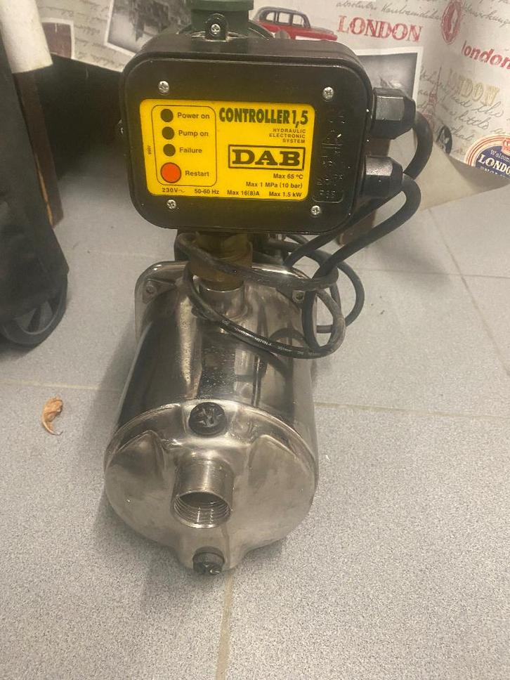 Pompe Hydrophore DAB EunoInox 30/30, Tuin en Terras, Waterpompen, Gebruikt, Elektrisch, Regentonpomp, Ophalen