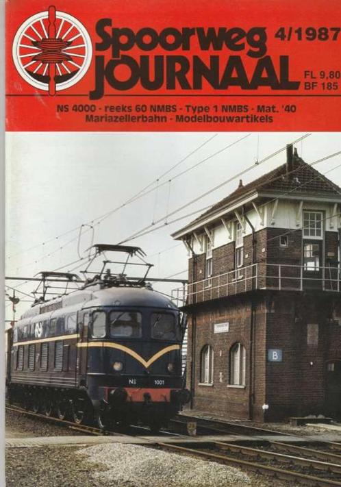Spoorweg Journaal 4/1987, Collections, Revues, Journaux & Coupures, Journal ou Magazine, 1980 à nos jours, Enlèvement ou Envoi