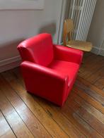 Zeteltje rood leder, Ophalen, Gebruikt