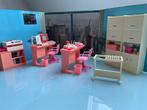 Barbie vintage kantoor 'Fashion doll office play set', Poppenhuis, Gebruikt, Ophalen