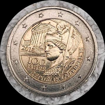 2 euro herdenkingsmunt oostenrijk 2018 beschikbaar voor biedingen
