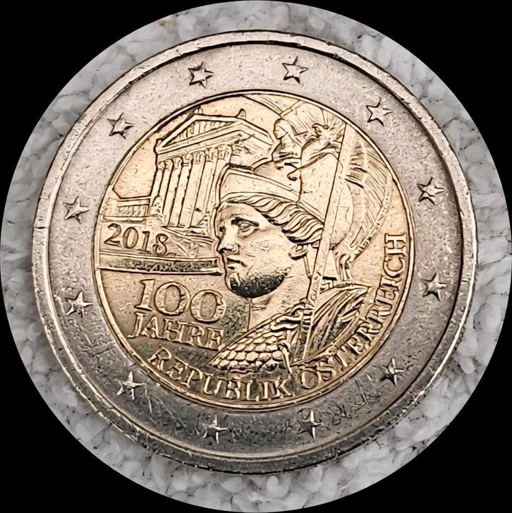 2 euro herdenkingsmunt oostenrijk 2018, Postzegels en Munten, Munten | Europa | Euromunten, Losse munt, 2 euro, Oostenrijk, Ophalen of Verzenden