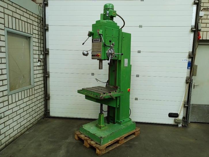 Zware kolomboor, tandwiel aangedreven kolomboormachine, Doe-het-zelf en Bouw, Gereedschap | Boormachines, Gebruikt, Kolomboormachine