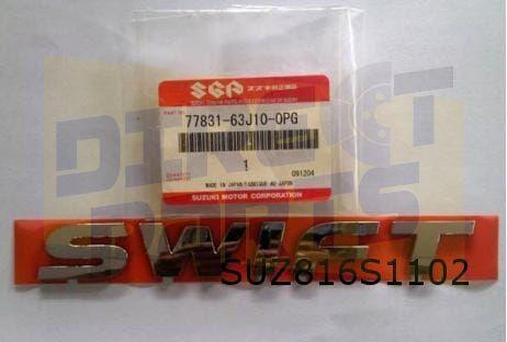 Suzuki Swift embleem tekst ''Swift'' achterklep Origineel! 7, Auto-onderdelen, Carrosserie, Suzuki, Nieuw, Verzenden