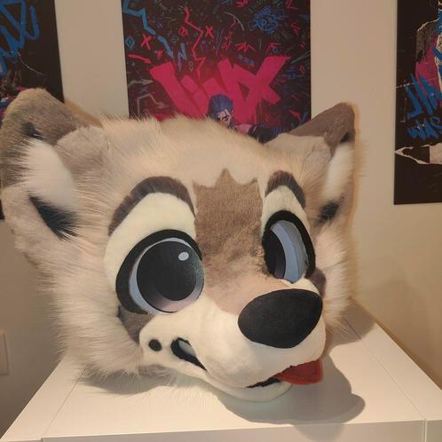 Fursuit mini partial, Hobby en Vrije tijd, Kostuums, Theaterbenodigdheden en LARP, Zo goed als nieuw, Ophalen