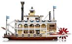 Lego Ideas 21356 Stoomboot Amelia - 1x opgebouwd, Ophalen of Verzenden, Zo goed als nieuw, Complete set, Lego