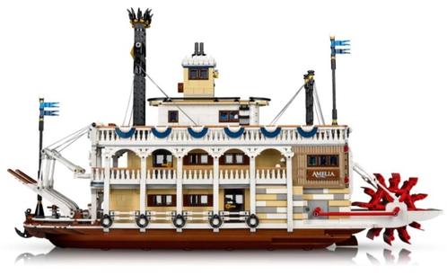 Lego Ideas 21356 Stoomboot Amelia - 1x opgebouwd, Kinderen en Baby's, Speelgoed | Duplo en Lego, Zo goed als nieuw, Lego, Complete set