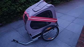 fietskar voor honden of ruime boodschappenkar, Fietsen en Brommers, Ophalen, Gebruikt, Hondenkar