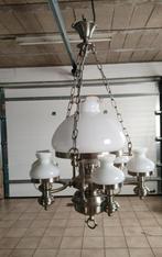 Belle lampe suspendue en métal - lustre, Maison & Meubles, Comme neuf, Métal, Enlèvement