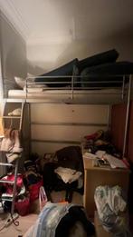 Lit mezzanine, Huis en Inrichting, Slaapkamer | Stapelbedden en Hoogslapers, Ophalen, Gebruikt, Hoogslaper, Eenpersoons
