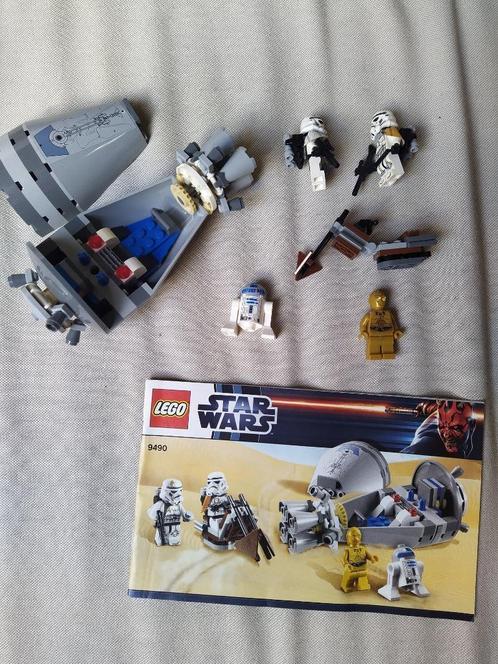 Lego Star Wars Droid escape 9490, Enfants & Bébés, Jouets | Duplo & Lego, Comme neuf, Lego, Ensemble complet, Enlèvement ou Envoi