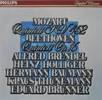 Quintetten / Mozart & Beethoven - Brendel/ Holliger/ Baumann, Ophalen of Verzenden, Zo goed als nieuw, Kamermuziek