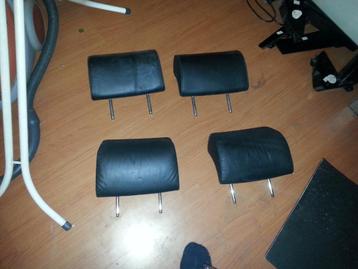 BMW e38 hoofdsteunen zwart leder beschikbaar voor biedingen