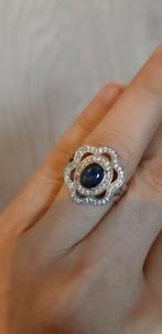 Zilveren ring 925, Handtassen en Accessoires, Ringen, Ophalen of Verzenden, Zo goed als nieuw, Zilver, Zilver