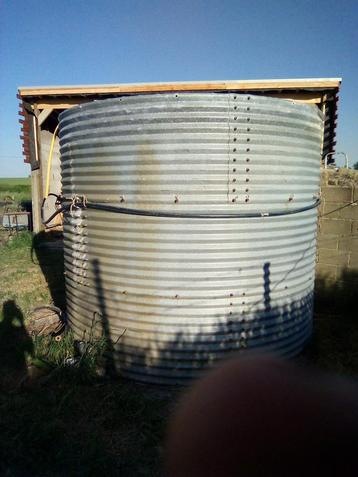 Watertank 10000 liter silo, Tuin en Terras, Ophalen, Zo goed als nieuw