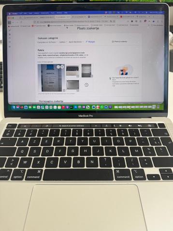 MacBook Pro 13 (2020) i7 32Gb - 1Tb SSD - goede batterij  beschikbaar voor biedingen