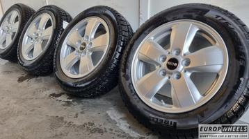 15 inch Mini Cooper One S Heli Spoke 492 F55 F56 Winterbande beschikbaar voor biedingen