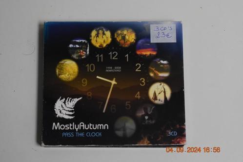 3 cd's : "Mostly Autumn", Cd's en Dvd's, Cd's | Rock, Gebruikt, Progressive, Ophalen of Verzenden