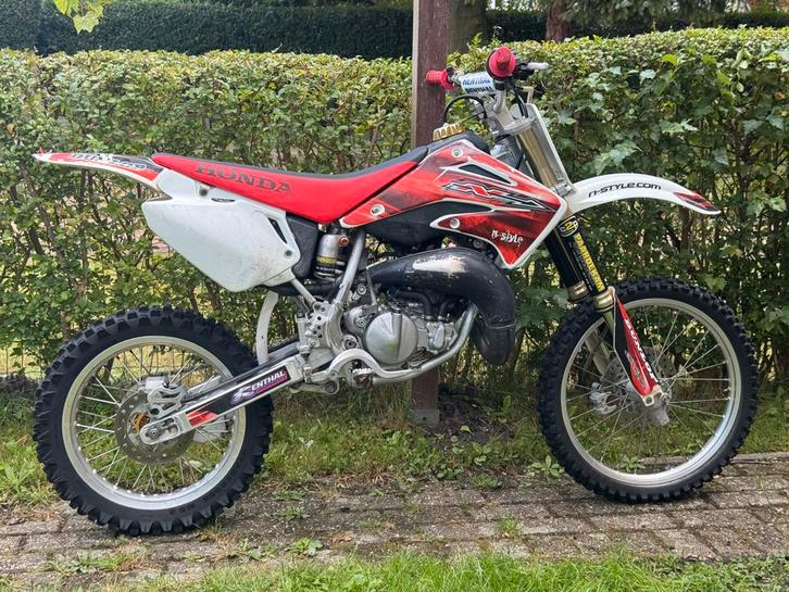 Honda cr 85 r 2006 met grote wielen, Motoren, Motoren | Honda, Particulier, Crossmotor, Ophalen