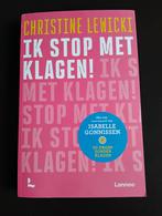 Ik stop met klagen! Christine Lewicki, Livres, Conseil, Aide & Formation, Enlèvement, Utilisé, Christine Lewicki