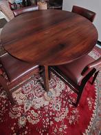 Eetkamertafel en stoelen, Enlèvement, Utilisé, Autres formes, Cerisier