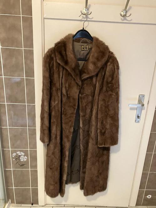 Bontjas Nerts, Kleding | Dames, Jassen | Winter, Zo goed als nieuw, Maat 46/48 (XL) of groter, Beige, Ophalen