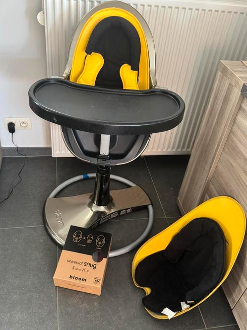 Bloom fresco chrome eetstoel 0 tot 5 jaar!, Kinderen en Baby's, Kinderstoelen, Gebruikt, Meegroeistoel, Ophalen