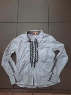 Witte blouse BIBA, Comme neuf, Taille 38/40 (M), Enlèvement ou Envoi, Gris