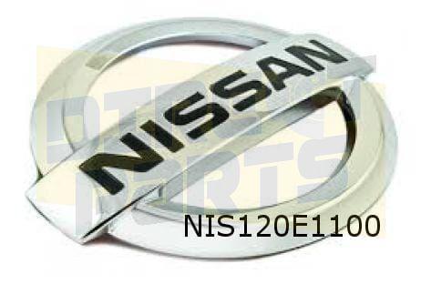 Nissan Note (-8/13) embleem logo ''Nissan'' voorzijde Origin, Auto-onderdelen, Carrosserie, Nissan, Nieuw, Verzenden