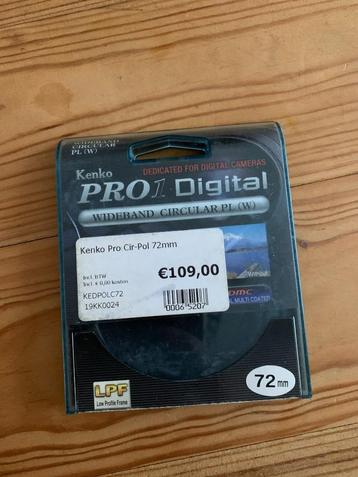 Filter Kenko Pro1 Digital ND8 (W)- polarisatiefilter 72mm beschikbaar voor biedingen