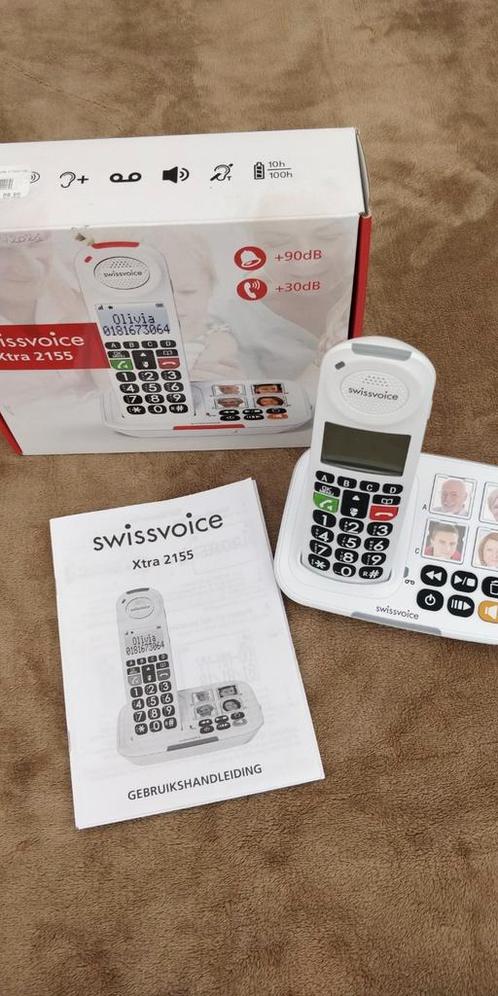 Swissvoice Xtra 2155, Telecommunicatie, Vaste telefoons | Handsets en Draadloos, Zo goed als nieuw, Ophalen of Verzenden