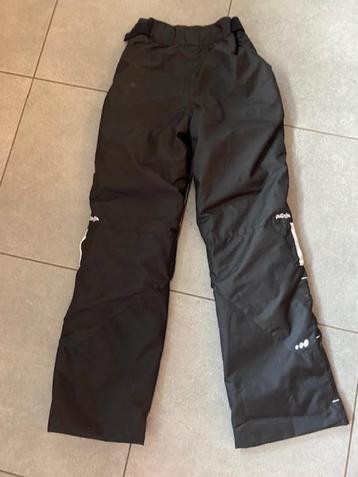 zwarte skibroek maat 12 jaar nieuwstaat beschikbaar voor biedingen