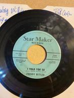 Freddy Butler I Told You So Northern Soul Popcorn, Gebruikt, 7 inch, Single, Ophalen of Verzenden