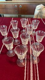 christallen glaasjes, Verzamelen, Ophalen, Zo goed als nieuw, Borrel- of Shotglas