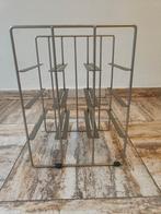 Blomus roestvrij staal wijnrek, Ophalen of Verzenden, Gebruikt