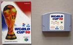World Cup '98 voor de Nintendo 64 + boekje, Games en Spelcomputers, Gebruikt, Ophalen of Verzenden