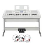 Yamaha DGX 660 + Banc + Pedales, Ophalen, Gebruikt, Wit, Piano