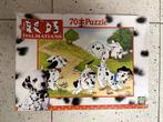 Puzzel - Disney - 101 Dalmatiërs - 75 stukjes, Minder dan 500 stukjes, Gebruikt, Legpuzzel, Ophalen