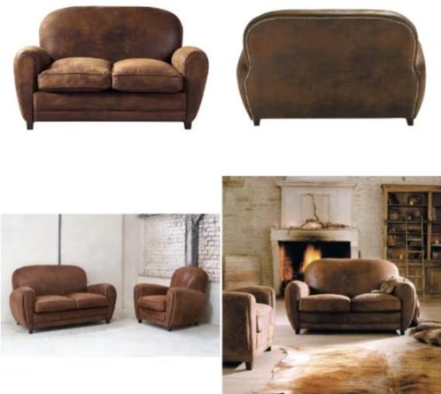 2-zit Maisons du Monde, Model Arizona, Huis en Inrichting, Zetels | Zetels, Zo goed als nieuw, Rechte bank, Tweepersoons, Minder dan 150 cm