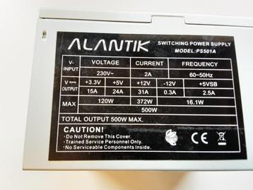 ATX-VOEDING VAN 500 Watt VOOR PC beschikbaar voor biedingen