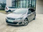 Peugeot 308 GT Line Automaat, Auto's, Automaat, Zilver of Grijs, 85 kW, Leder en Alcantara