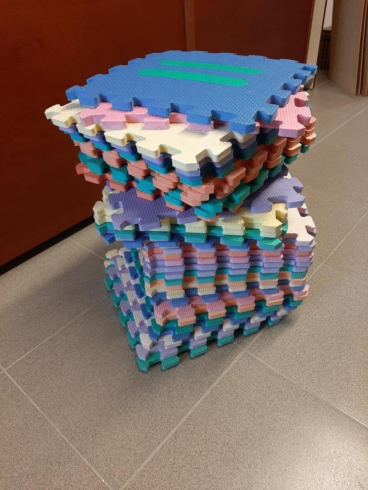 Puzzeltegels/matjes, Kinderen en Baby's, Speelgoed | Babyspeelgoed, Zo goed als nieuw, Speelkleed, Ophalen